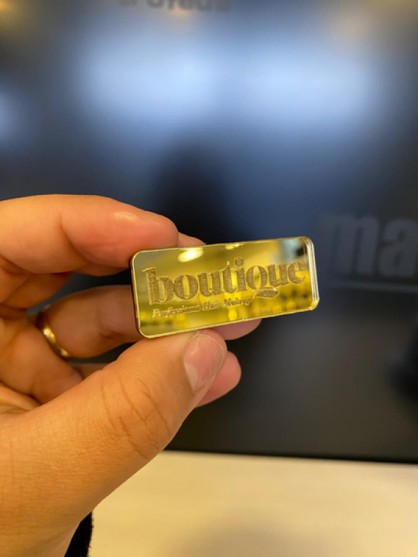BOTTON ACRÍLICO - COM GRAVAÇÃO 