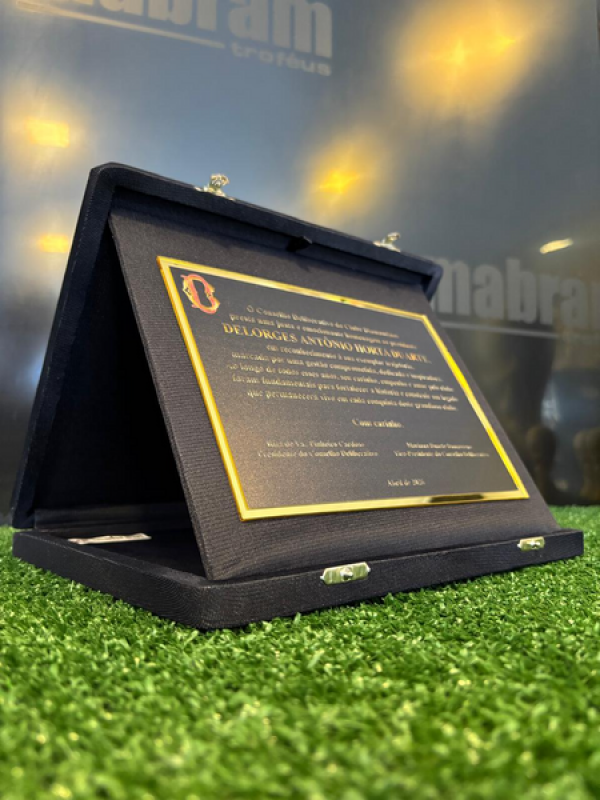 ESTOJO 14X20 PT -ESPECIAL COM PLACA