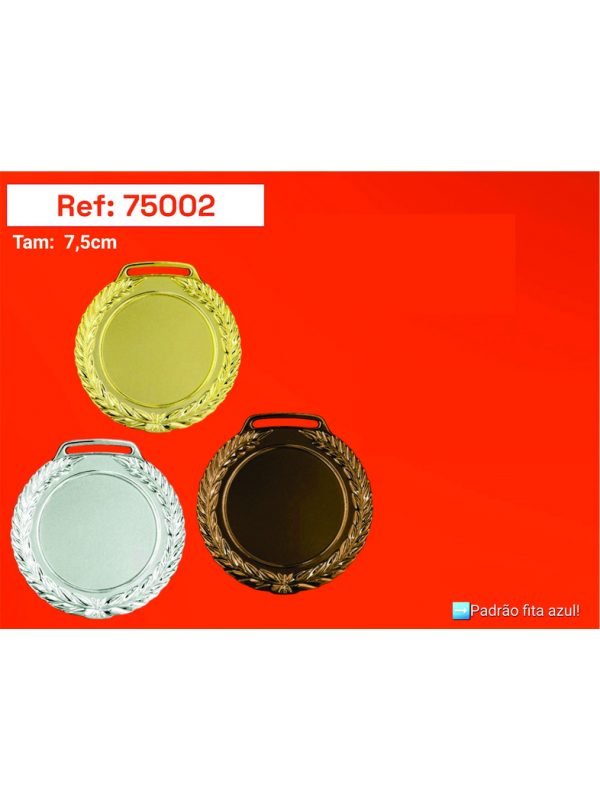 MEDALHA MD75002-DOURADA
