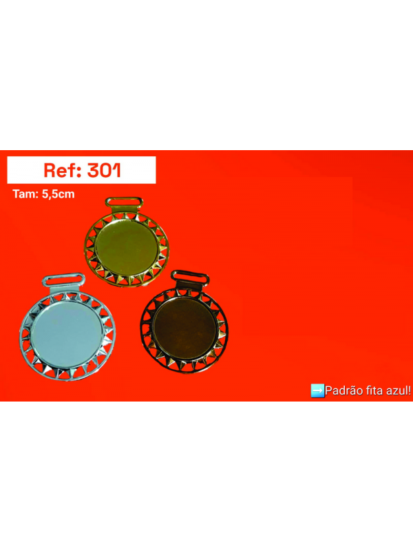 MEDALHA MD301 - BRONZE 
