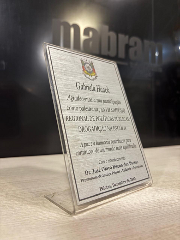 PLACA ACR10x15