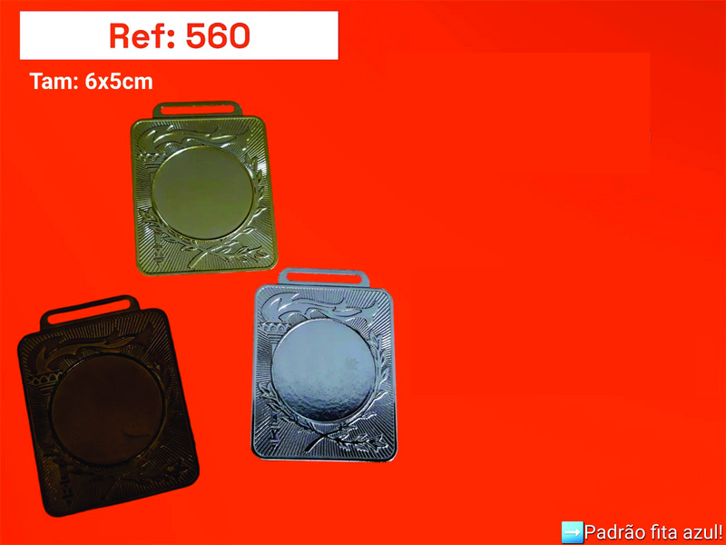 MEDALHA MD560-PRATA