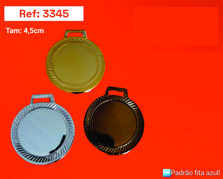MEDALHA MD3345 - BRONZE