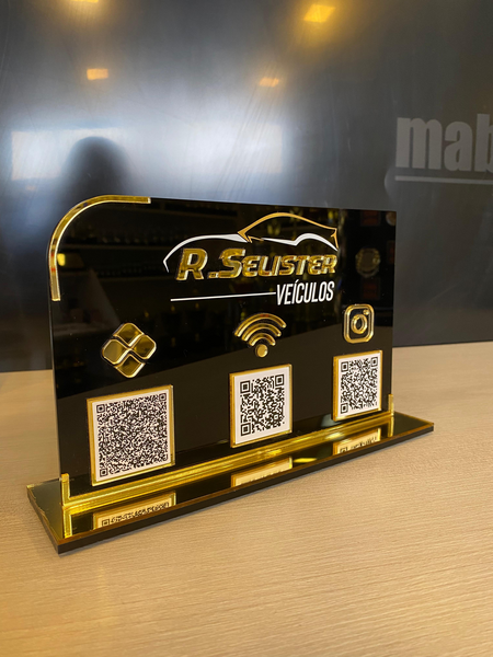 PLACA QRCODE 