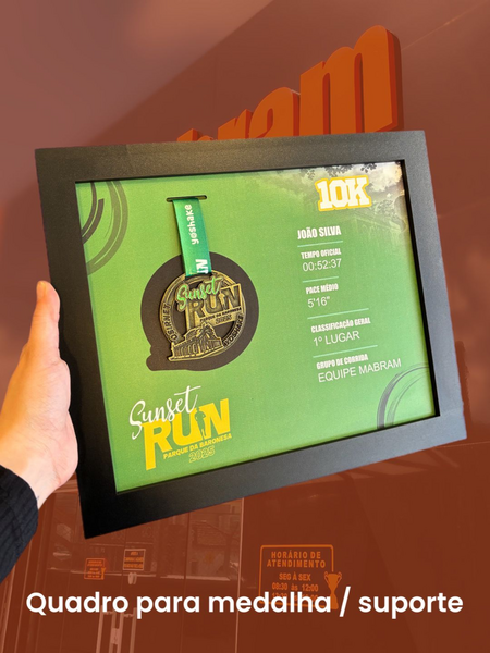QUADRO SUPORTE MEDALHA